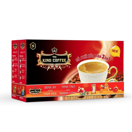 Combo Mass 1 - ( 02 Hộp - King coffee 3in1 hộp 20 sachets )