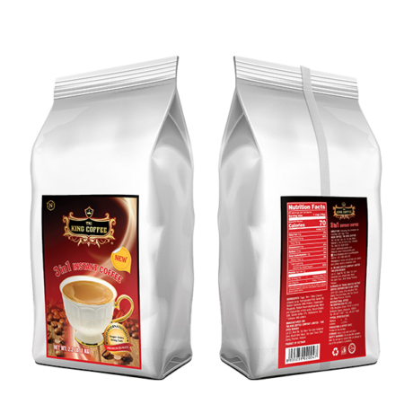 King coffee 3in1 instant - Bag 1 kg (EE)