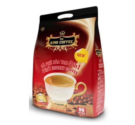 King coffee 3in1 instant - Bag 88 sticks x 16gr (EV) -GT