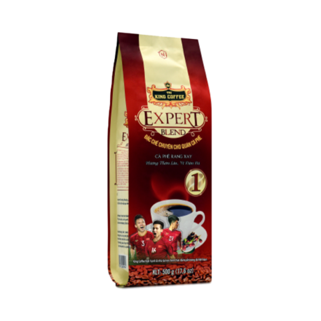 King coffee Expert Blend 1- Túi 500gr (EV) - Football