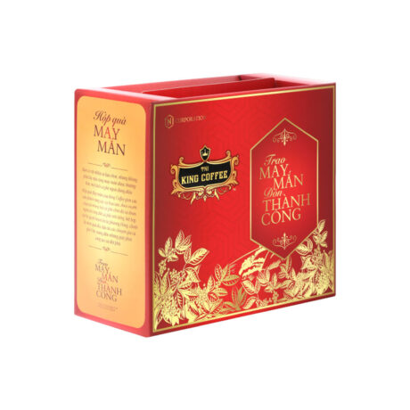 King coffee combo 3- Hộp quà May Mắn